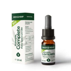Olej CBD/CBDa 5% 10ml MediHemp
