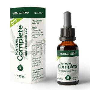 Olej CBD/CBDa 5% 30ml MediHemp
