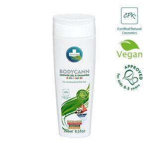 Żel i szampon 2w1 dla dzieci 250ml Bodycann