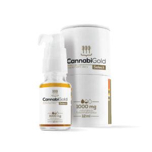 Olejek konopny CBD 10% (1000mg) 12ml CannabiGold Select