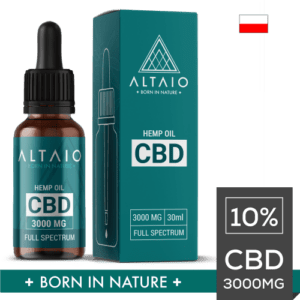 Olejek konopny CBD 10% 3000mg 30ml ALTAIO