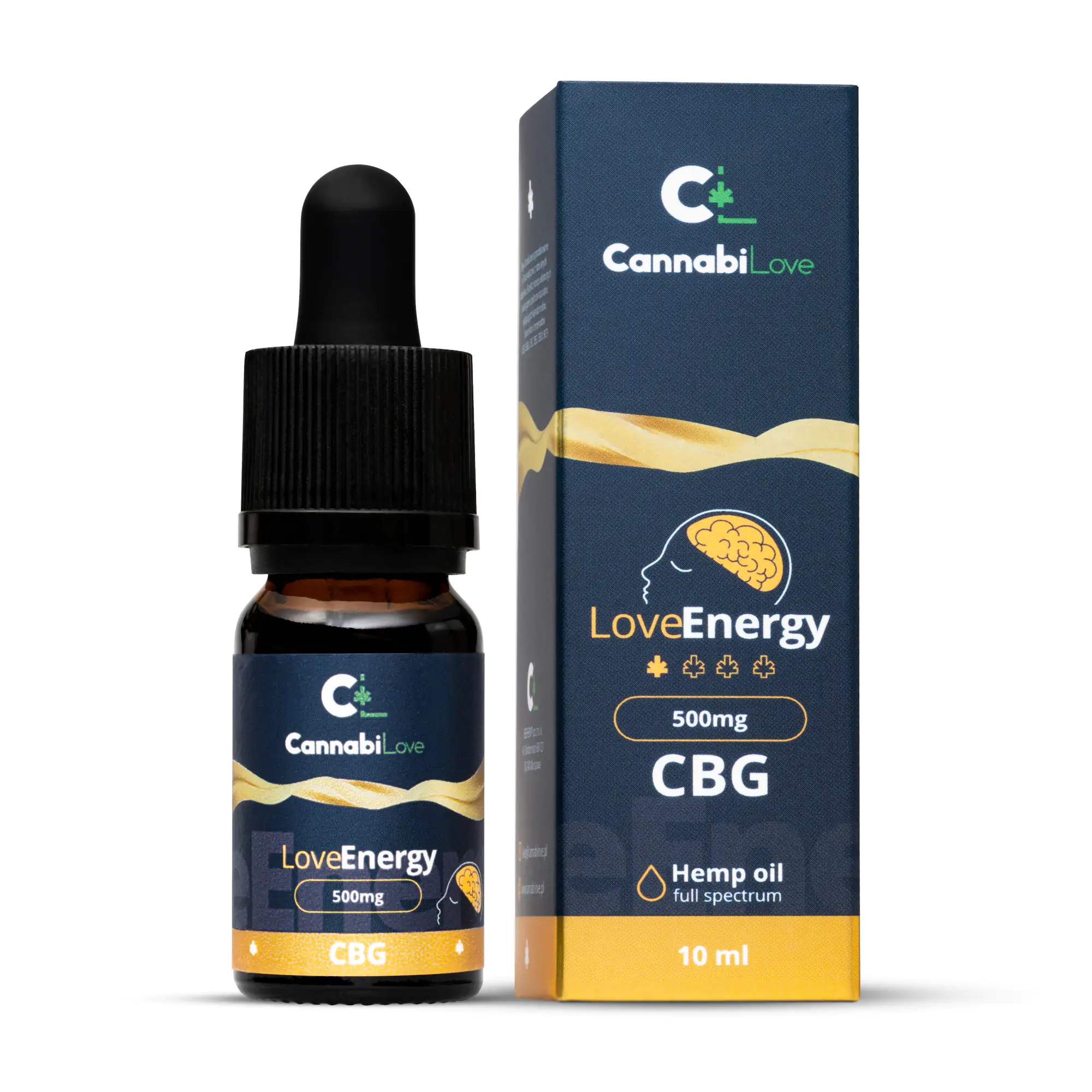 Olejek konopny CBG 5% 10ml CannabiLove