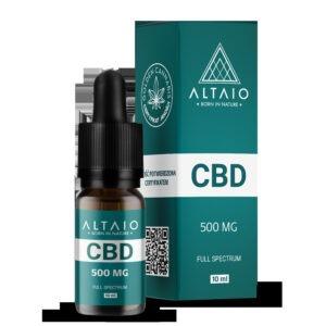 Olejek konopny CBD 5% 500mg 10ml ALTAIO