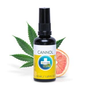 Olejek konopny do masażu ciała oraz pielęgnacji skóry i włosów Cannol 50 ml